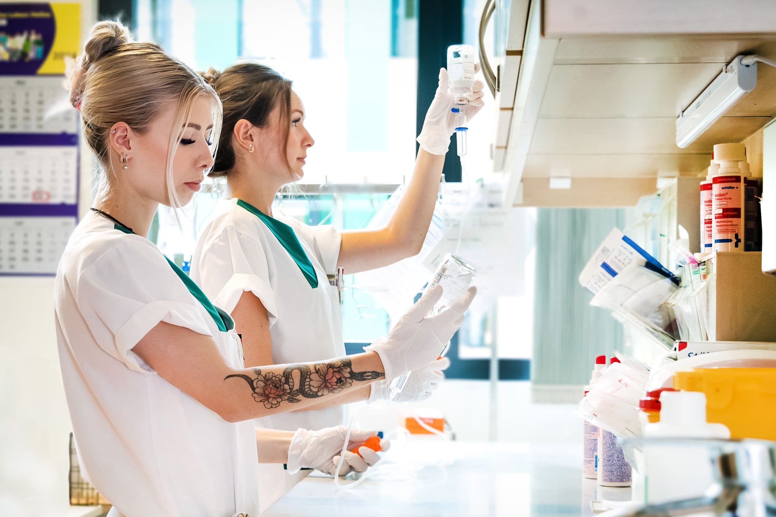 Pflege-Azubis im Helios Klinikum Berlin-Buch übernehmen Verantwortung