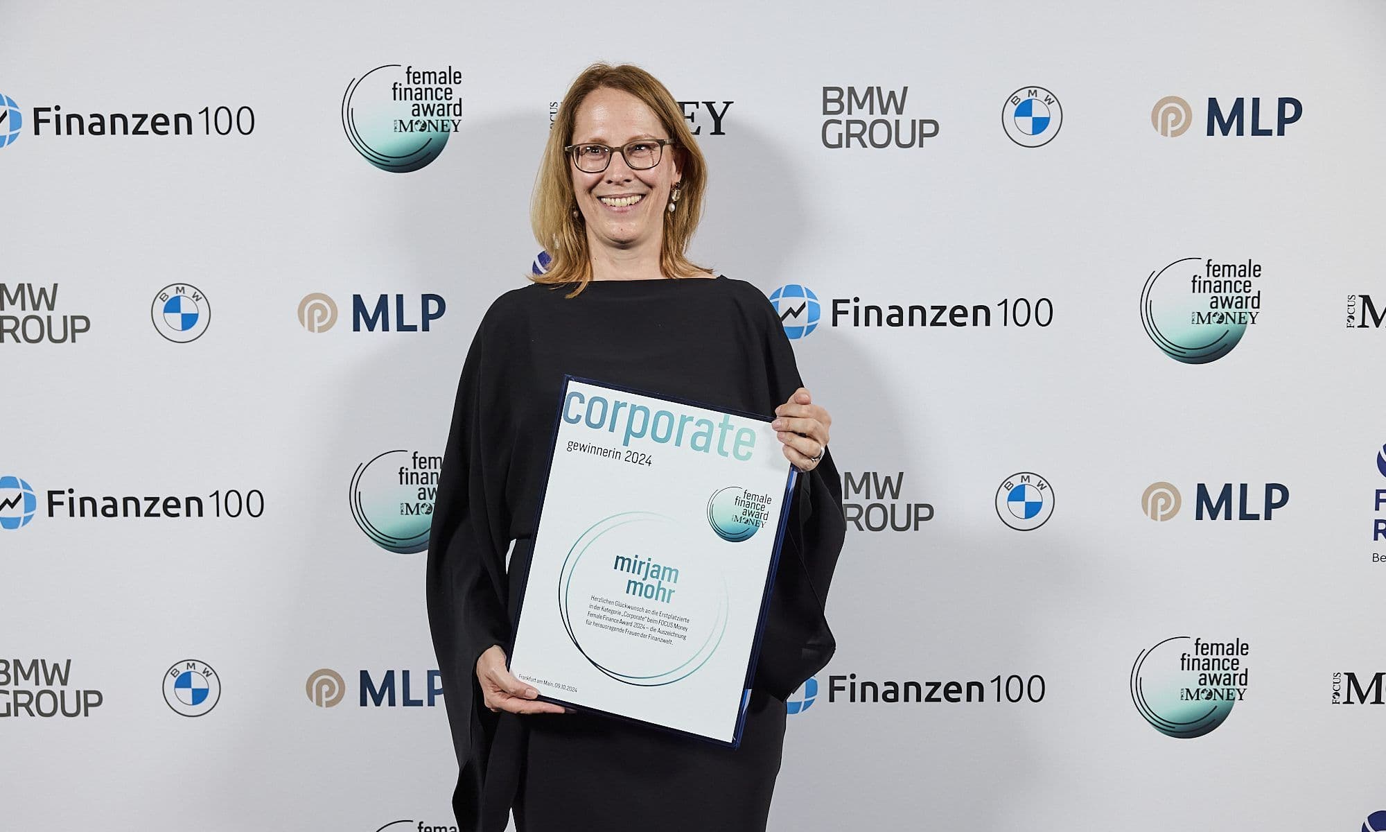 Mirjam Mohr gewinnt Female Finance Award 2024: Vorbild für eine neue Generation