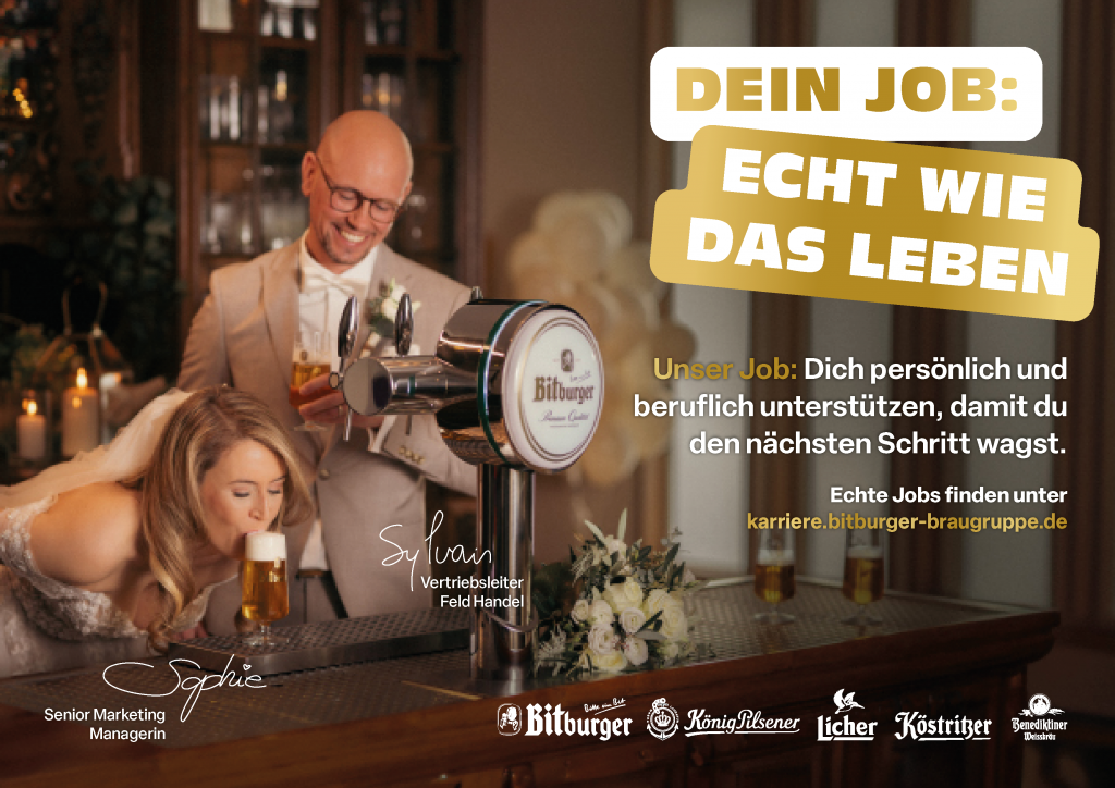 bitburger kampagne hochzeit